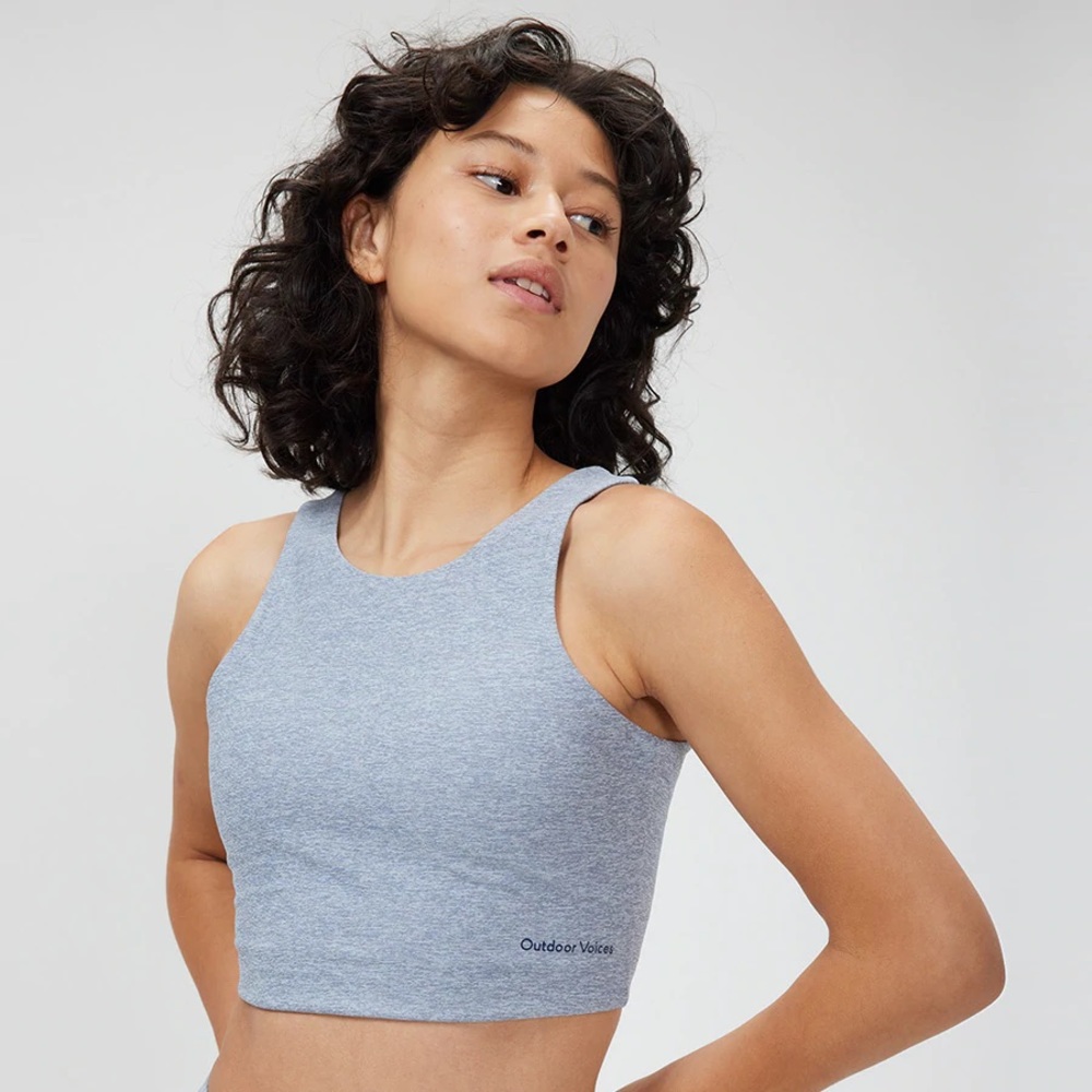 Outdoor Voices | venus crop top in lake